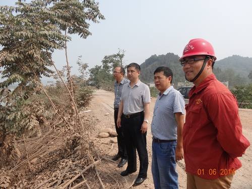 鄔清富一行蒞臨遂寧市市城區(qū)應(yīng)急備用水源工程項(xiàng)目視察指導(dǎo)工作