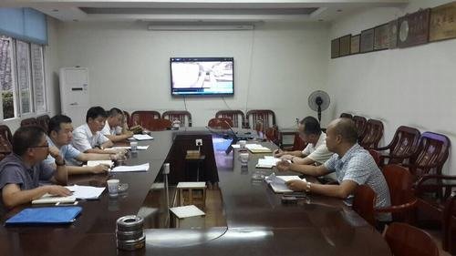 董蜀良拜會自貢水務集團總經理