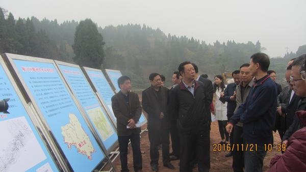 四川省委常委、農工委主任曲木史哈一行調研毗河供水一期工程建設情況