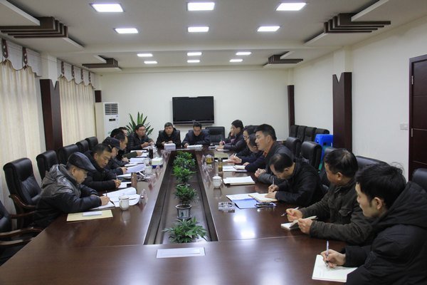 水利廳對工程局2018年度安全生產工作進行考核