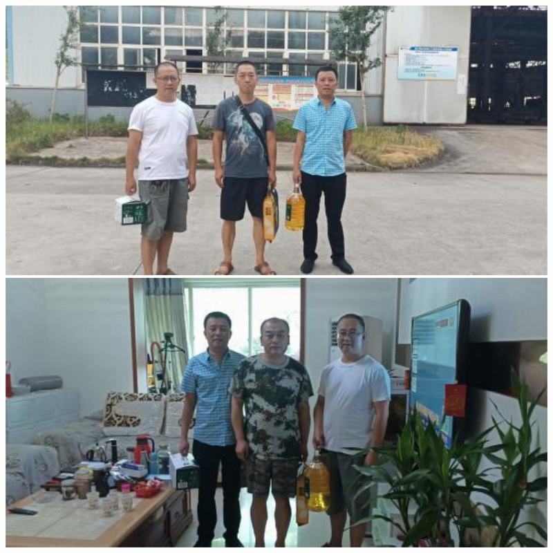 機械廠黨支部慰問走訪退役軍人