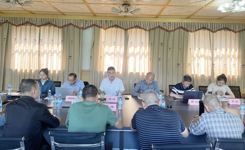 防風險，除隱患，遏事故——袁斌帶隊赴隴西熱電項目開展防汛減災暨安全生產督導專項檢查