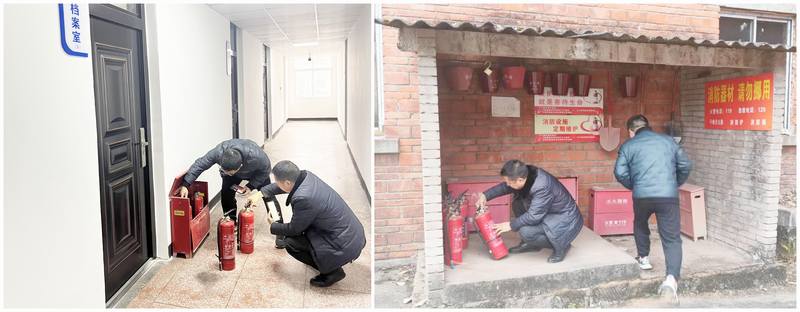 公司資陽辦公區開展節前安全大檢查