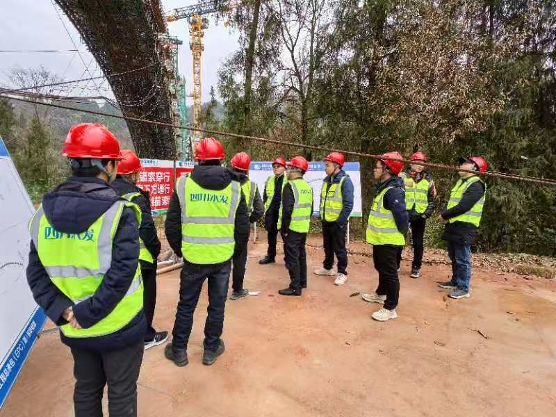 汪輝德帶隊督導(dǎo)檢查重點項目復(fù)工復(fù)產(chǎn)和安全生產(chǎn)情況